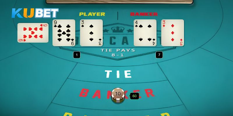 Baccarat Kubet và nguyên tắc tính điểm cơ bản